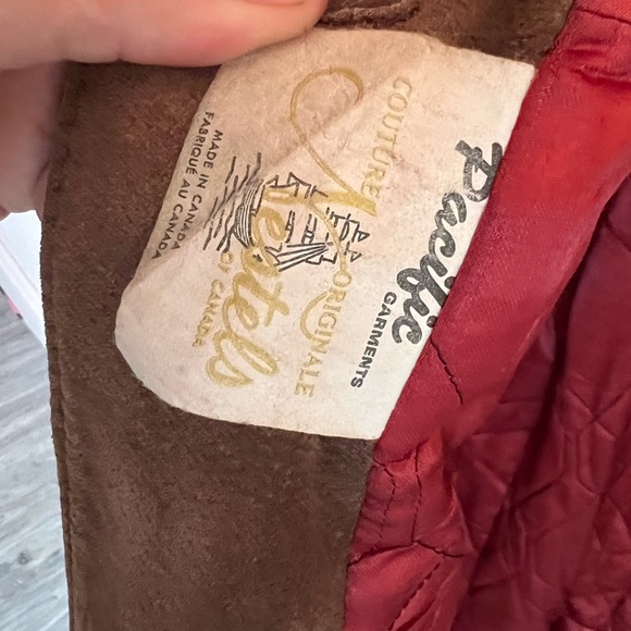 Gorgeous Vintage Brown Suede and Fur Coat 🤎 - Picture 6 of 7